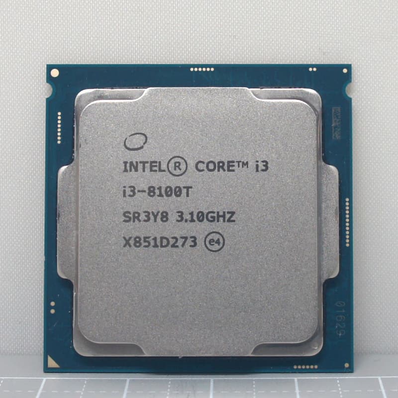 Intel Core i3-8100T processor (cpu)
