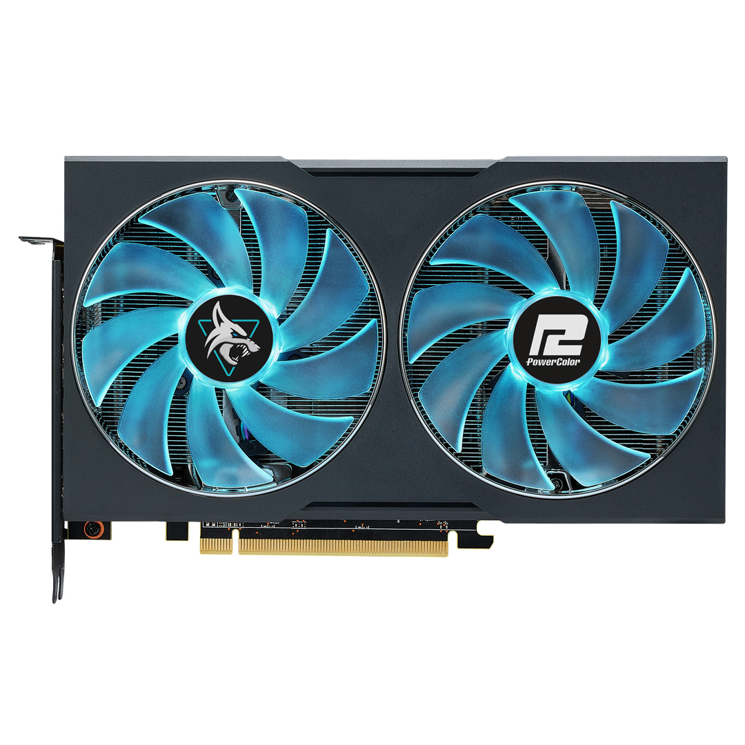 AMD RX 7600 XT graphics card (gpu)