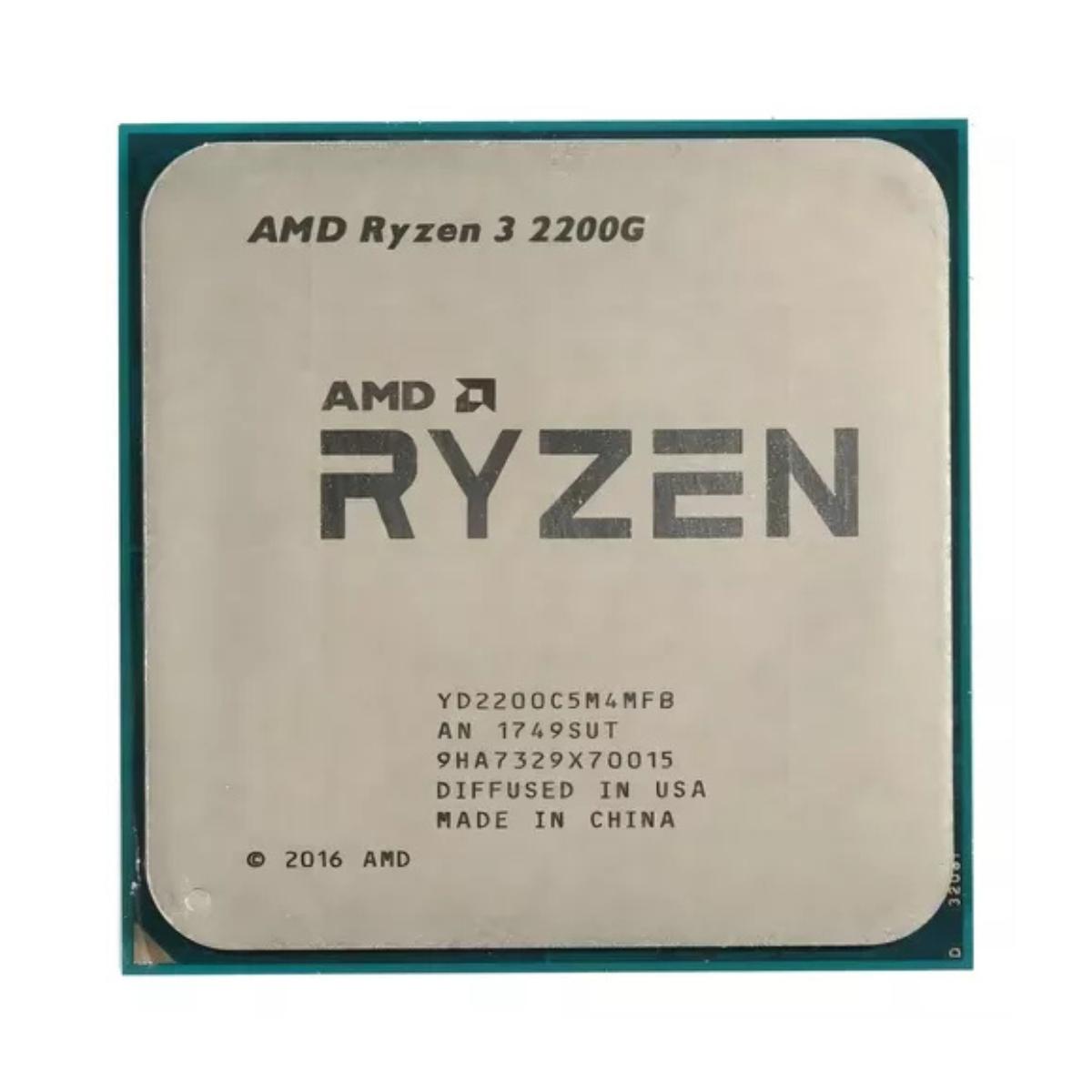 AMD Ryzen 3 2200G processor (cpu)