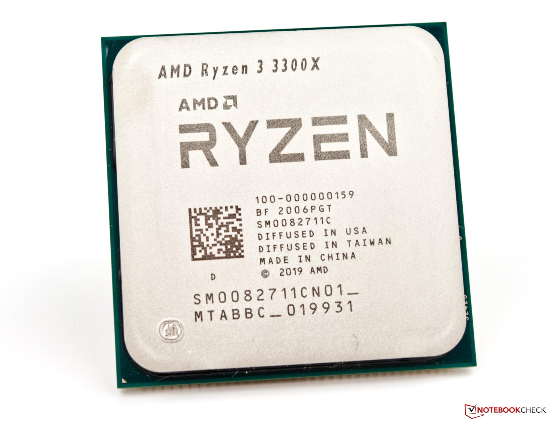 AMD Ryzen 3 3300X processor (cpu)